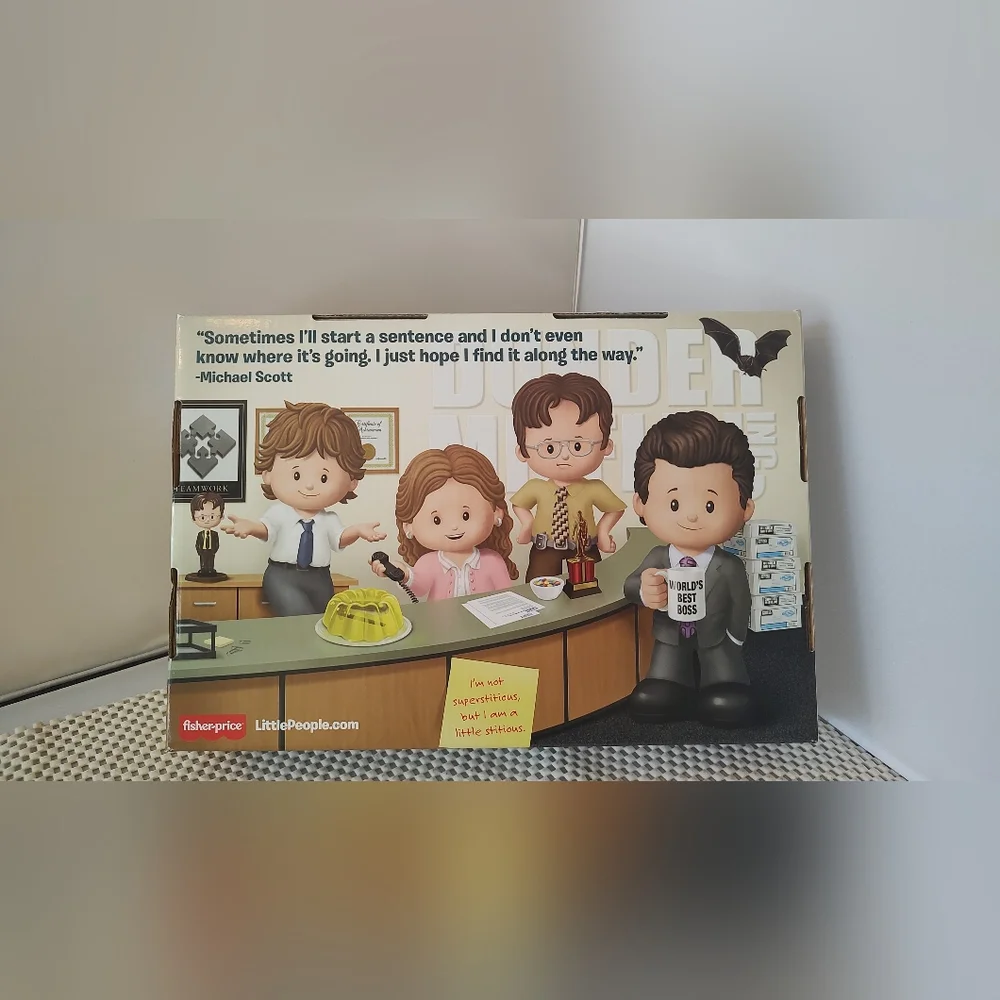 Fisher Price The Office Little People Collectors Edition 4 figures NWT